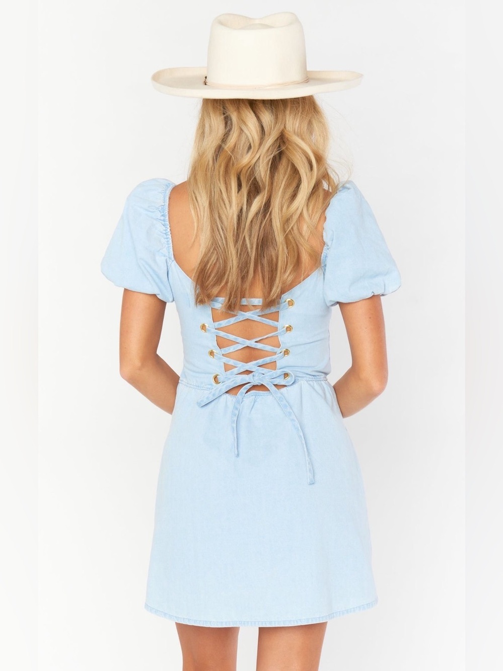 SHOW ME YOUR MUMU London
Lace Up Mini Dress - Picture 3 of 8
